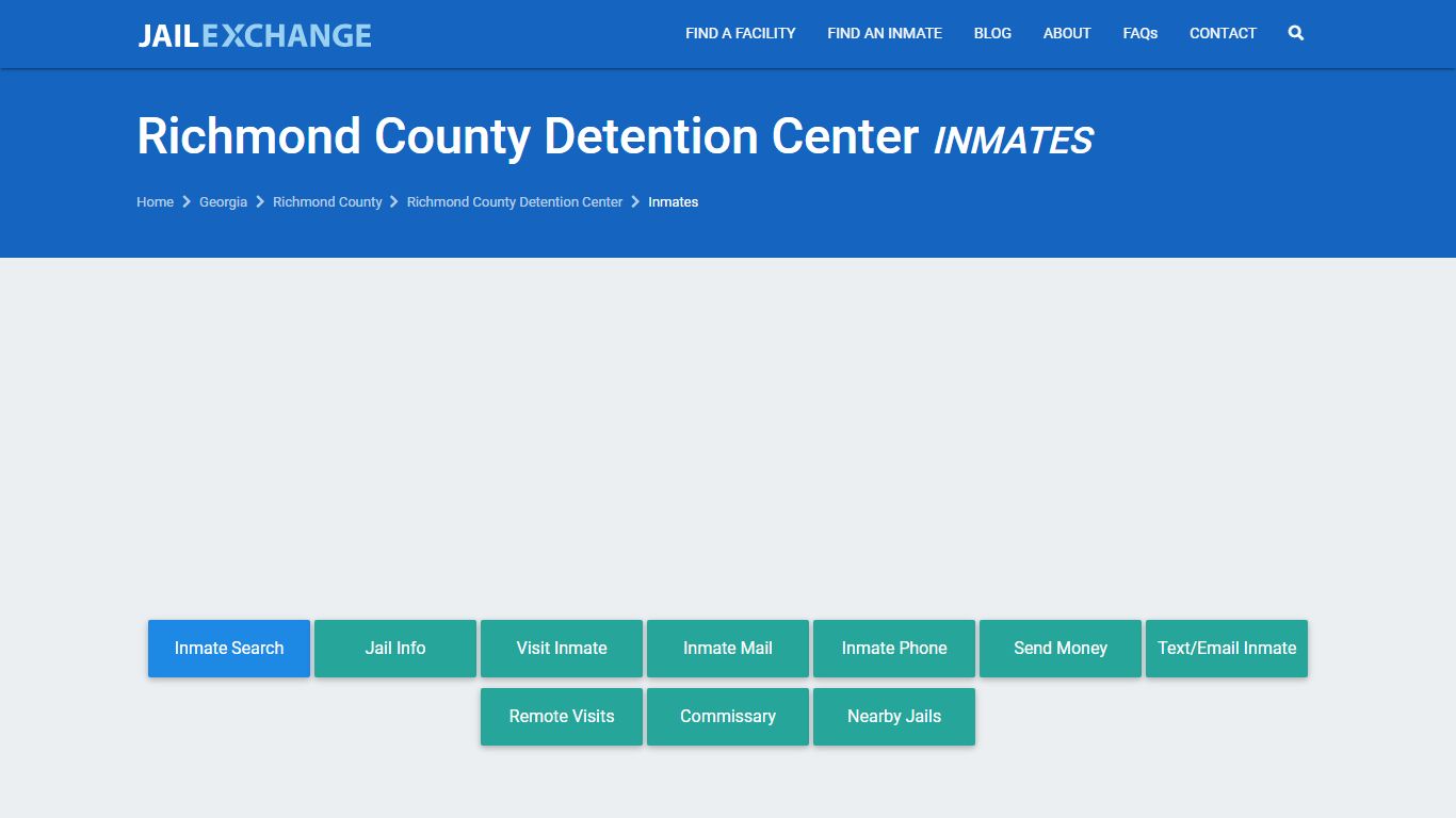 Richmond County Inmate Search | Arrests & Mugshots | GA - JAIL EXCHANGE